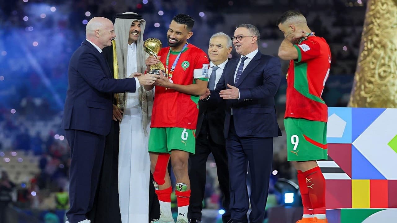 مراکش قهرمان عرب شد، فیفا سومی مشترک هدیه داد