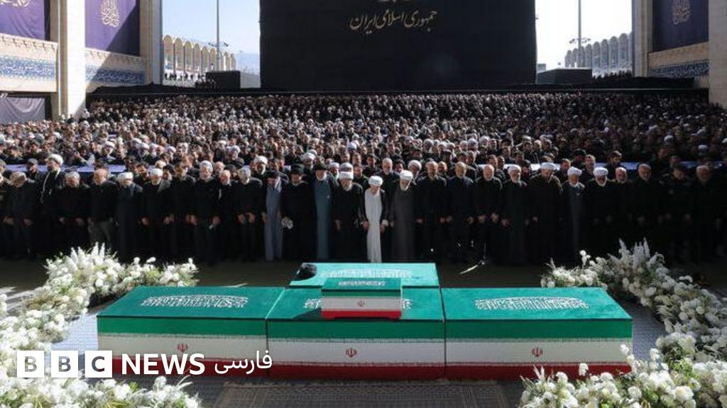 غیبت مرموز مجتبی خامنهای در مراسم خاکسپاری پدر